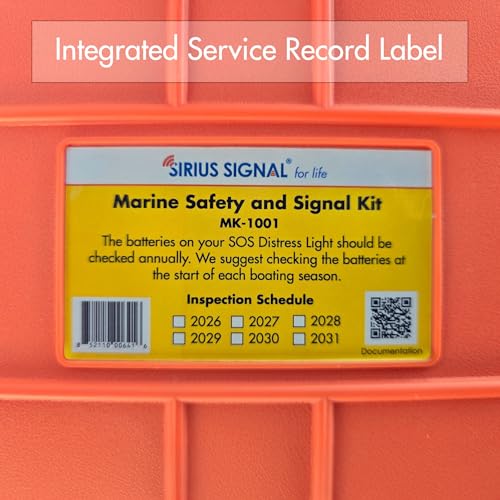 Sirius Signal MK-1001 Boating Safety Hard Case Kit USCG Approved