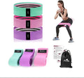 Skiennix Resistance Bands - Fabric Stretch Bands for Legs & Glutes | 3 Resistance Levels for Yoga & Pilates