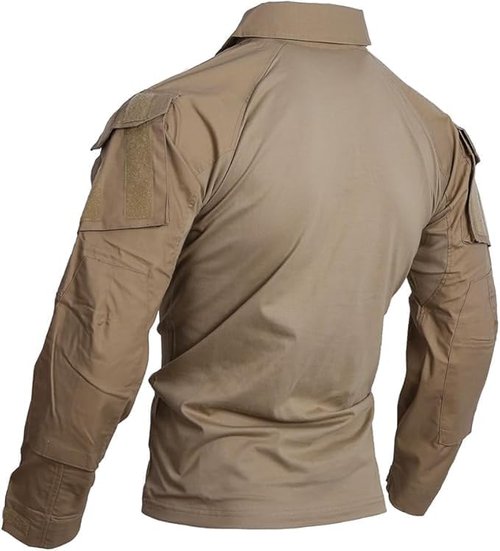 EMERSONGEAR Men's Tactical Shirt - Gen3 Quick-Dry Long Sleeve Combat BDU for Airsoft & Paintball