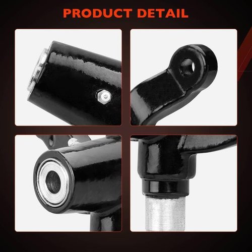 ATRACYPART Golf Cart Spindle Front End Repair Kit, Passenger & Driver Side Replacement Spindles Set, Compatible with EZGO PDS/TXT 2001.6-Up Electric & Gas Golf Cart, Replace 70673-G02 70942-G02