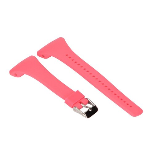 QGHXO Band For Polar FT4/FT7, Soft Adjustable Silicone Replacement Wrist Watch Band For Polar FT4/FT7 Watch (4PCS: Black&White&Pink&Purple)