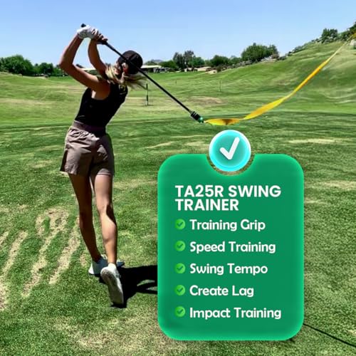 Golf Swing Trainer Aid for Indoor Practice & Speed Training - Right