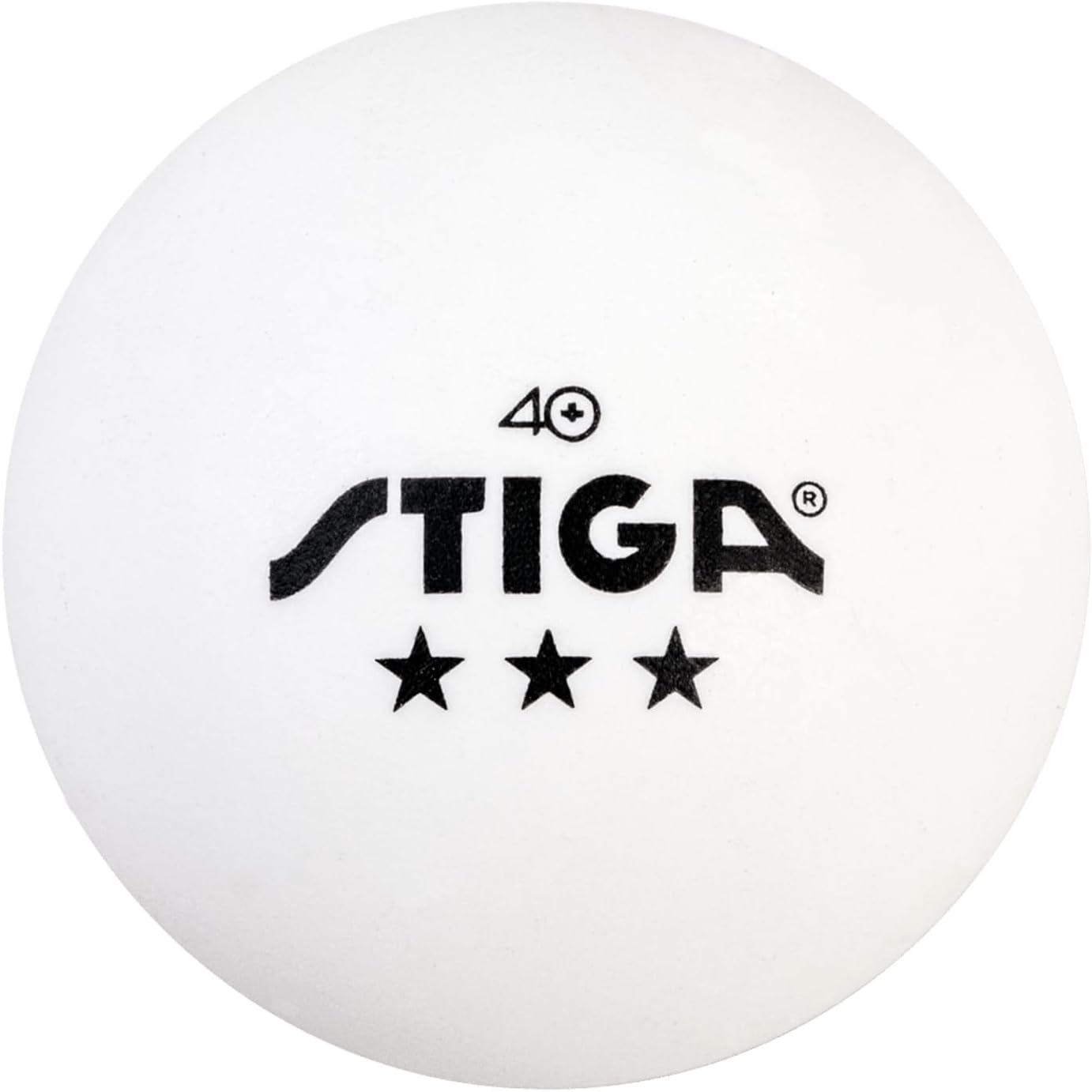 Stiga 3-Star Table Tennis Balls - High-Quality Performance | Perfect for Training & Tournaments