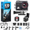 AKASO EK7000 Pro Action Camera 4K30fps Waterproof 131ft Touch Screen with Helmet Kit (Standard)
