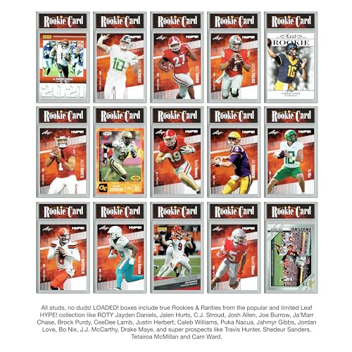 Football Rookie Card Collection - 4+ Rarities & Hall of Famers | Certified Mint+