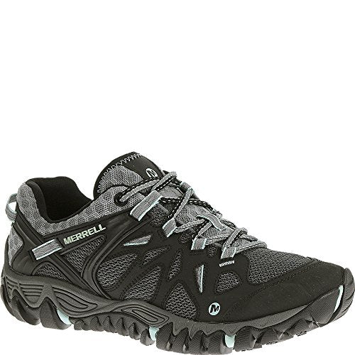 Merrell Women's All Out Blaze Aero Sport Shoes - Black/Aventurine 8.5