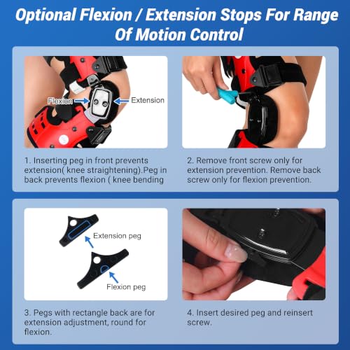 Lightweight Unloader Knee Brace for Arthritis Pain Relief & Support - Right