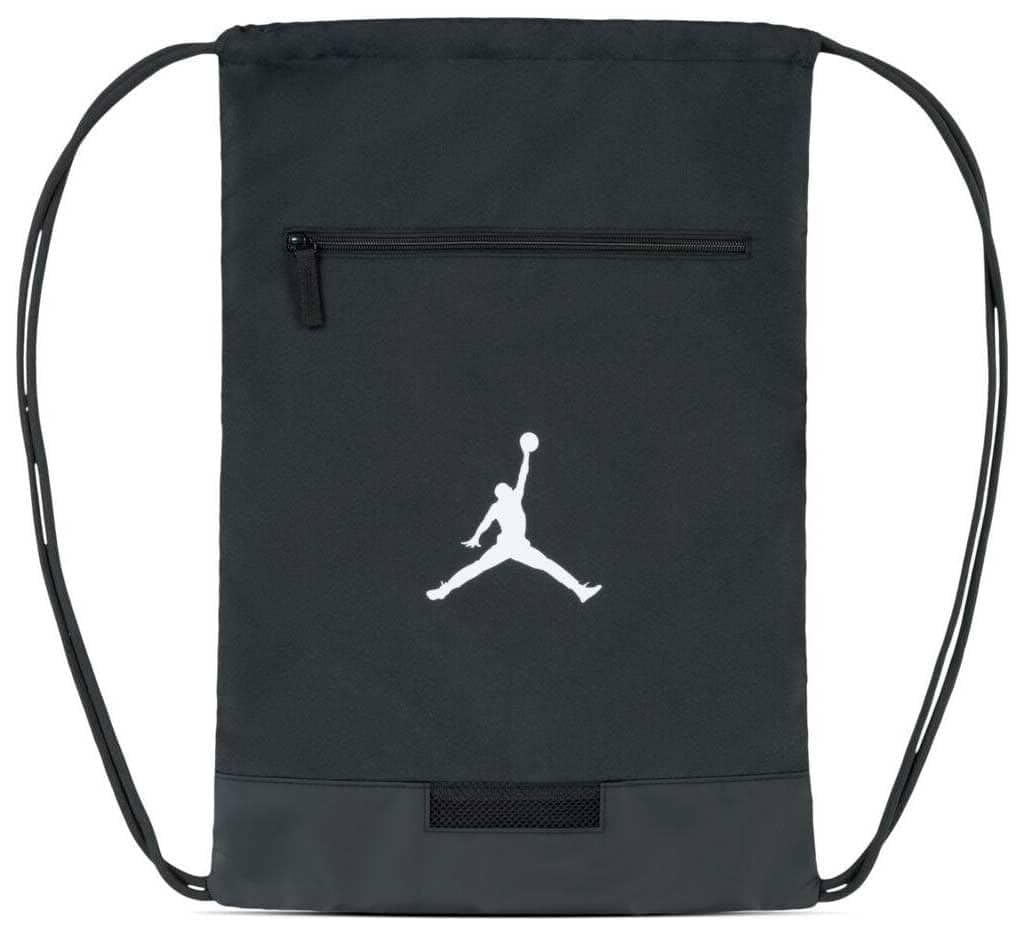 JORDAN Gym Sack Backpacks Black U, Black