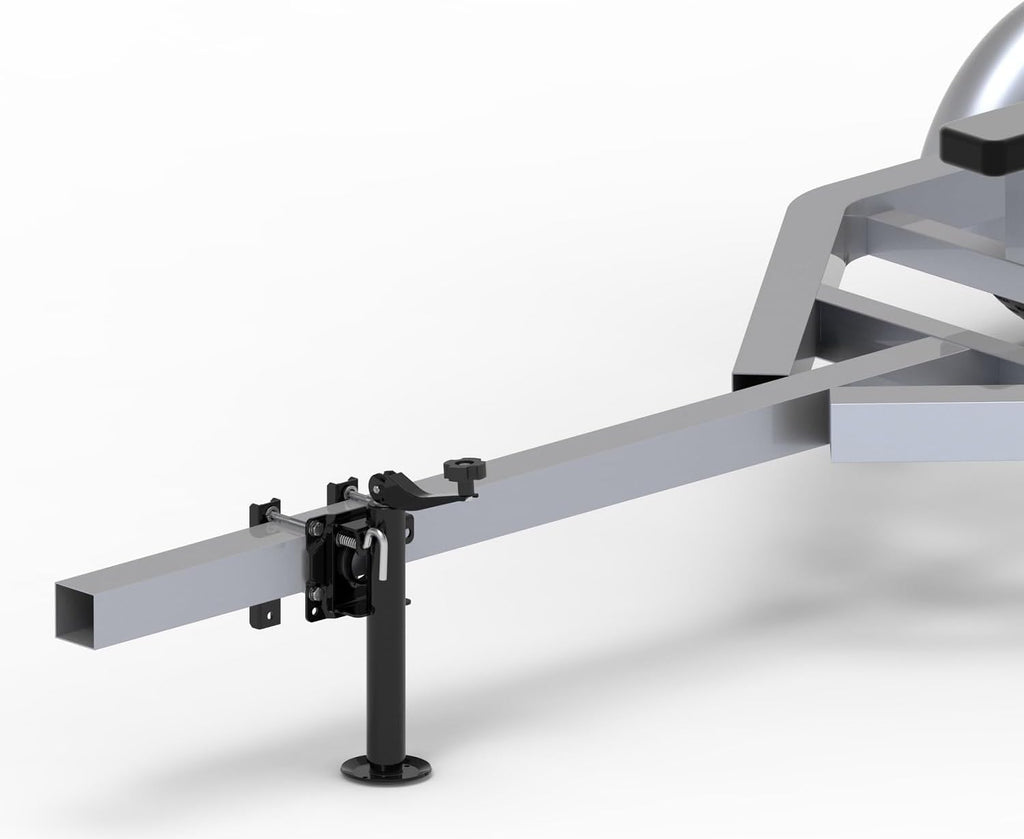 Swivel Bolt-On Trailer Jack - 10" Vertical Movement with Mounting Hardware | 1000 lbs Capacity