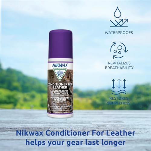 Leather Conditioner Waterproofing for Leather Items - Nikwax