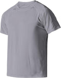 HYCOPROT Men's Quick-Dry Workout T-Shirts - Moisture-Wicking Short Sleeve Athletic Tee for Gym & Running
