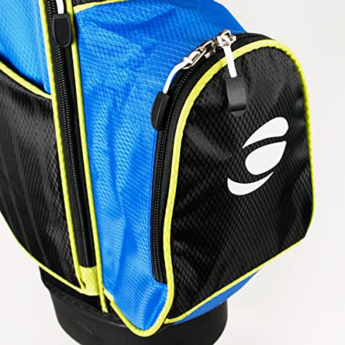 Orlimar Junior Golf Stand Bag for Boys Ages 5-8, Blue/Lime