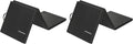 BalanceFrom 3-Panel Folding Gymnastics Mat - 2-Inch Thick, 6x2 Feet, Black with Carrying Handles for Home Workouts