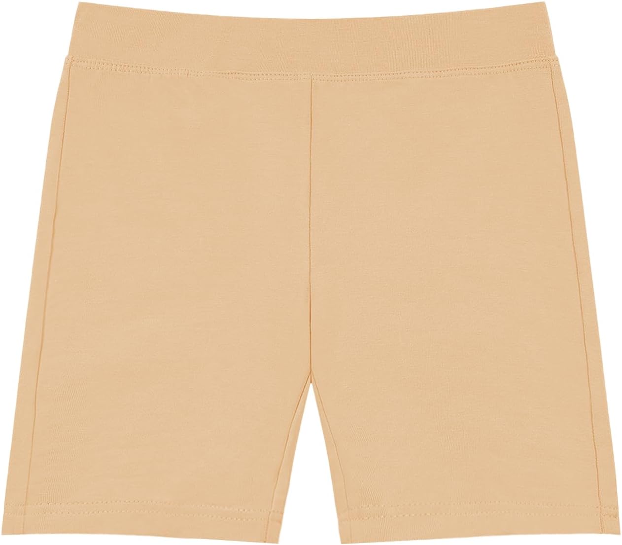 QBK Girls' Basic Dance Shorts - Soft Solid Leggings for Gymnastics & Bike | 2T-13 Years