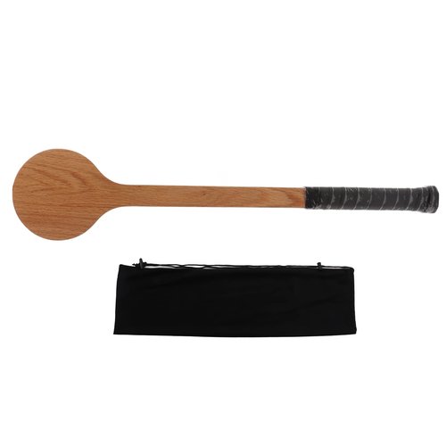 SPYMINNPOO Tennis Pointer, Wooden Spoon Tennis Training Aid Wooden Tennis Spoon with Storage Bag(Standard - 60cm)