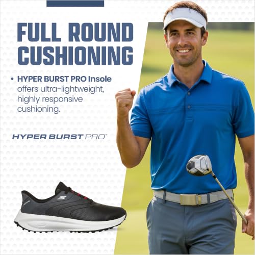 Skechers Men's Flow SI Slip-In Golf Shoes - Size 12 Black
