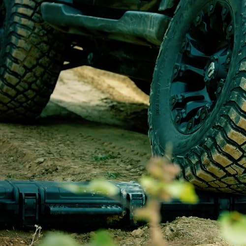 43-Inch Waterproof & Crushproof Rifle Case with Wheels, Lockable, 3 Layer Foam, TSA Approved – GRWOLF