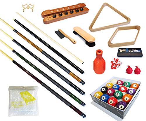 Billiard Depot Premium 32-Piece Pool Table Accessory Kit - Kit-1