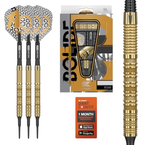 Target Darts Bolide Envy 21G Tungsten Soft Tip Dart Set with Pixel Tips & EVO Shafts