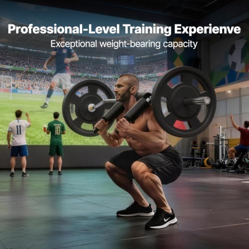 VEVOR Safety Squat Bar 700LBS Capacity - Heavy Duty Powerlifting Equipment