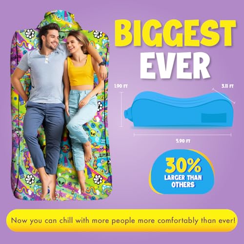 Chillbo Trippydraws Extra Large Inflatable Lounger for Camping & Outdoors