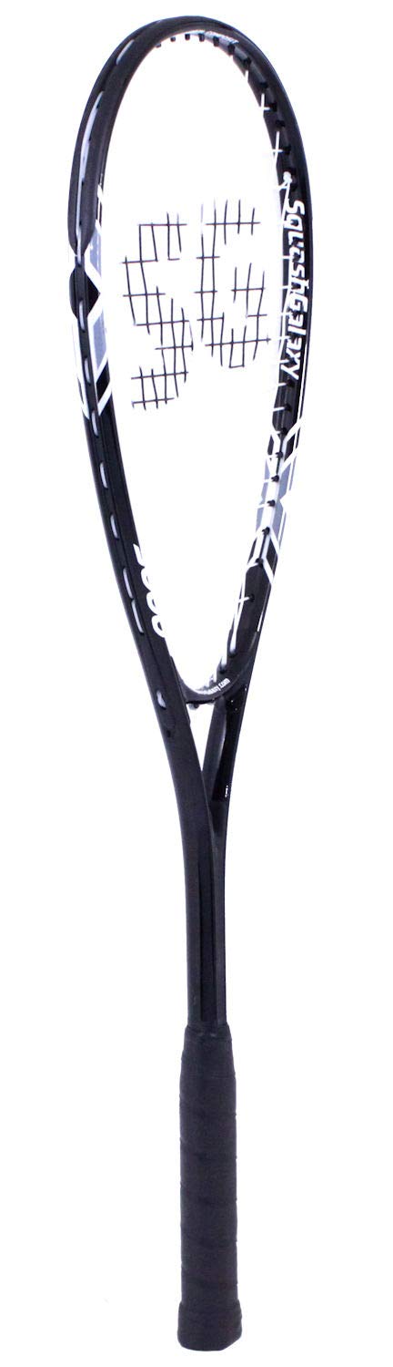 SquashGalaxy Intro 5000 Squash Racquet Series (Beginner Frame, Amazing Value!!) (Black)