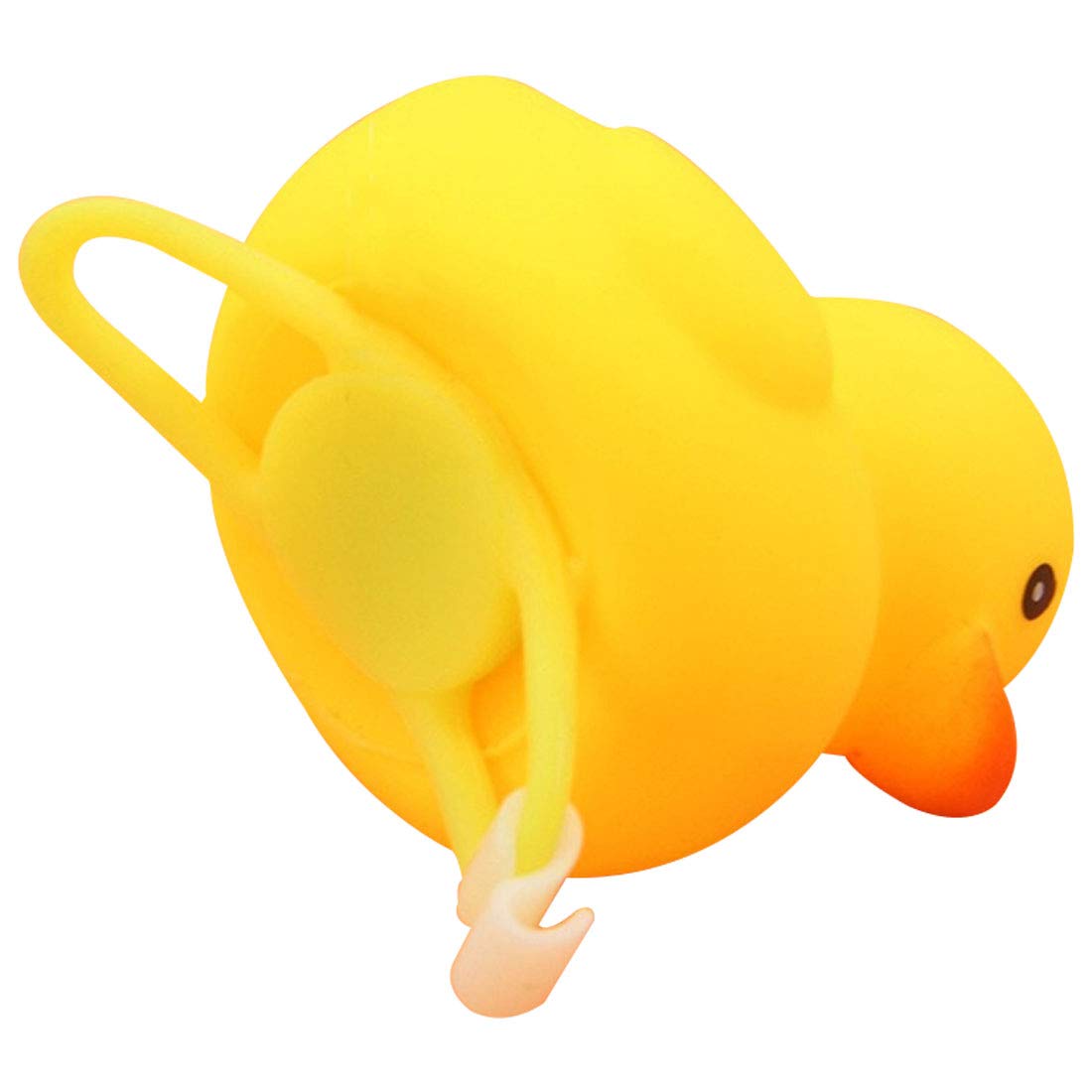 SUPIA 2 Pack Duck Bike Bell, Rubber Duck Bicycle Accessories, Bicycle Horns Mountain Bike Handlebar Light Bicycle Accessories, Yellow