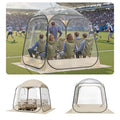 VEVOR Clear Pop Up Sports Tent 72x72x76.8 Inch Waterproof Dome Shelter