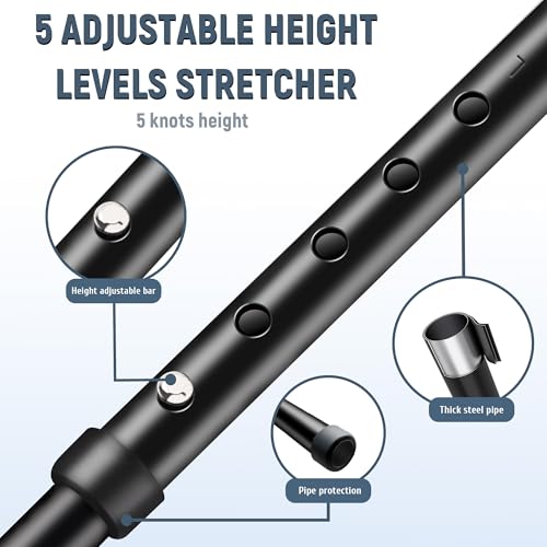 Upgraded Hamstring Stretcher for Knee & Back Pain Relief, Adjustable Leg & Hip Flexibility Device