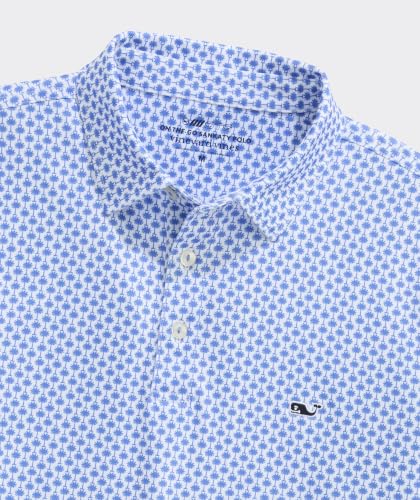 Performance Polo Shirt for Men - X-Large Blue Palmetto