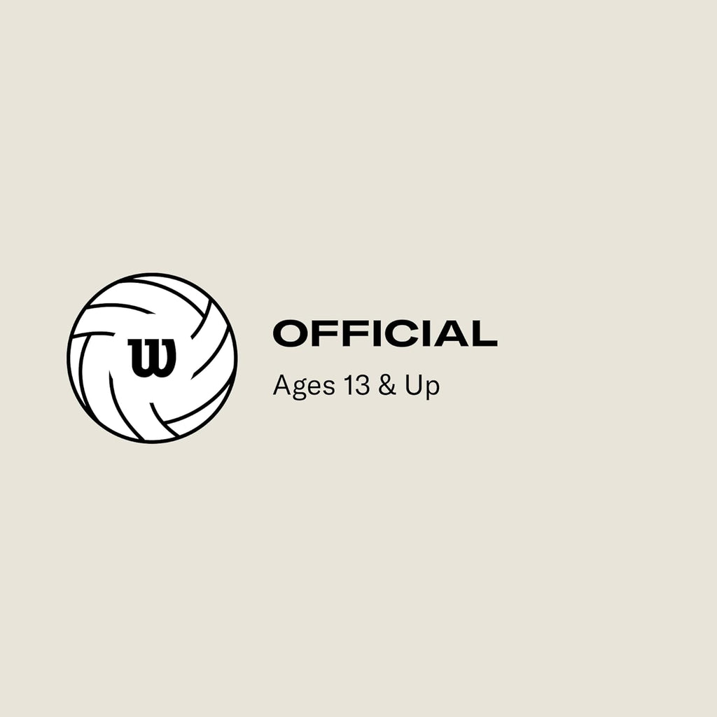 WILSON Soft Play Volleyball - Official Size for Enhanced Fun and Skill Development