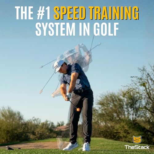 Golf Swing Speed Trainer with Adjustable Weights for Distance Gains