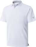 Skiennix Men's Golf Polo Shirt - Moisture-Wicking Dry Fit Performance | Short & Long Sleeve Options
