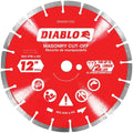 12-Inch Diamond Masonry Cut-Off Blade for Concrete Brick & Rebar