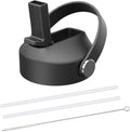 Hydro Flask Straw Lid - Flexible Handle for Wide Mouth Water Bottles | Fits 12-64 oz Sizes