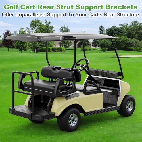 Heavy-Duty Rear Strut Support Brackets for Club Car DS 88-Inch Roof
