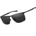 SIPLION Polarized Sunglasses for Men for Driving, UV Protection Carbon Fiber Frame Lightweight 2.0 Lenses for Fishing 8222 Black