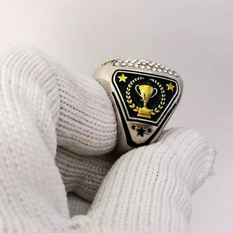 Goat Championship Rings Set - Size 10, 12 Pcs Sports Trophy Award