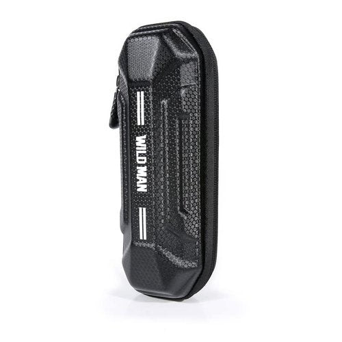 WILD MAN Bike Tool Storage Bag Hard Shell Waterproof Bicycle Repair Bag for Mountain Road Bike MTB Cycling(XT11,Black)