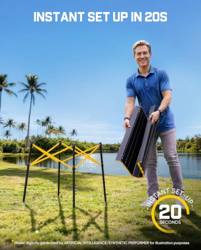 Portable Camping Table 27.8 x 27.6 Inch Folding Aluminum Outdoor Table with Carry Bag