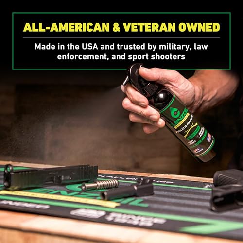 CLENZOIL Field & Range Pro Pack Gun Cleaning Kit with CLP, Grease & Microfiber Towel