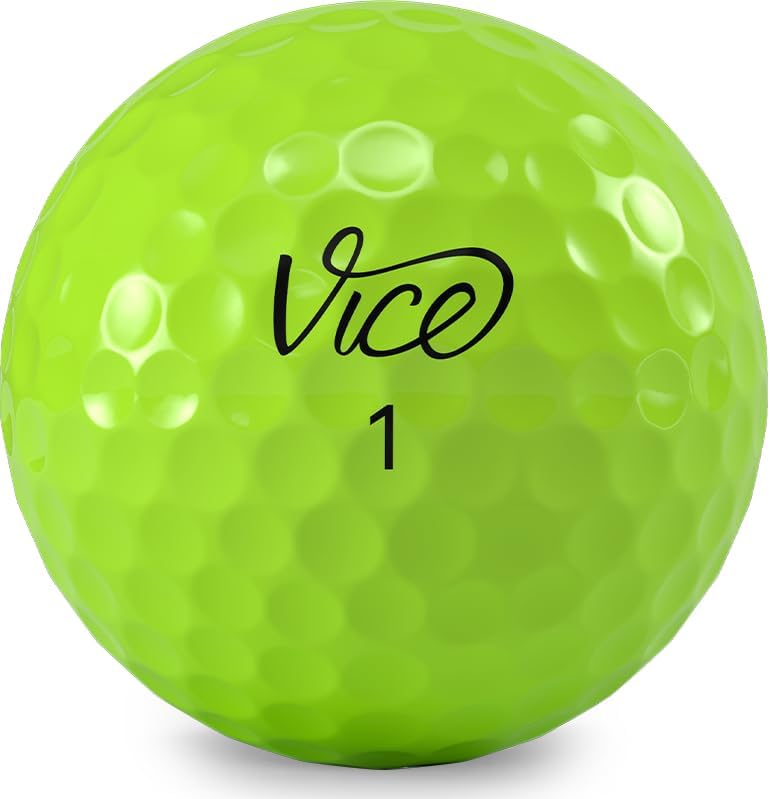 Vice Pro Golf Balls - High Performance, Durable Design for Maximum Distance | White