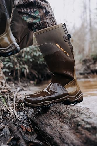 Muddy Men's 17-Inch Non-Insulated Waterproof Work Boot - Clay, Size 11