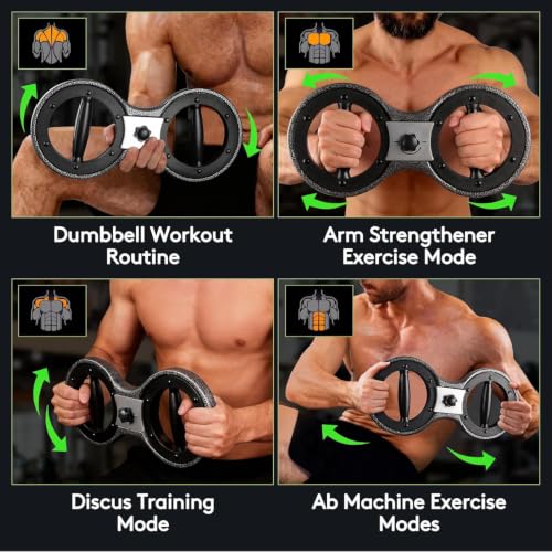 Arm Workout Machine with 360° Spinning Action – Adjustable Resistance