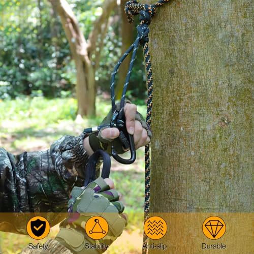 Reflective Tree Stand Safety Rope 30FT - Hunter Safety Lifeline 3-Pack