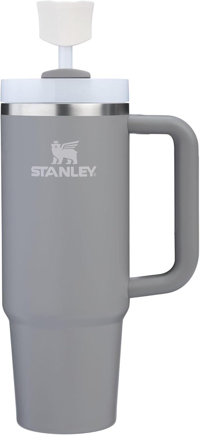 Stanley Quencher Stay Smooth Straw Topper 2-Pack - Ergonomic Silicone Cap for Tumbler | BPA-Free Design