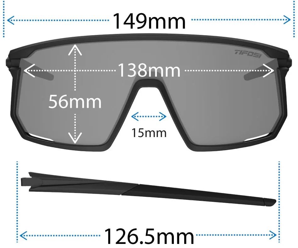 Tifosi Optics Moab Sunglasses (Matte Gunmetal (Light Night Fototec))