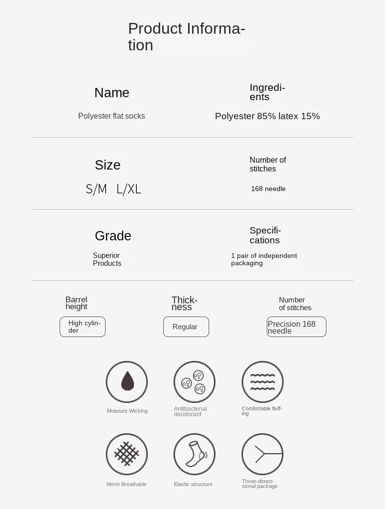 Roiii Compression Socks - 15-20 mmHg Support for Circulation | 7 Pairs for Running & Hiking