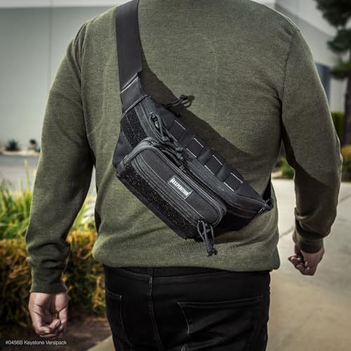 Maxpedition Keystone Versipack Black Tactical Waist Pack for EDC