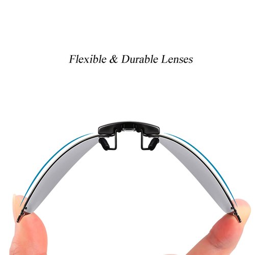 FF FRAZALA Polarized Clip On Sunglasses Oversized UV protection Compact Fit Non-Flip Sunglasses Over Prescription Glasses (Square-3168)